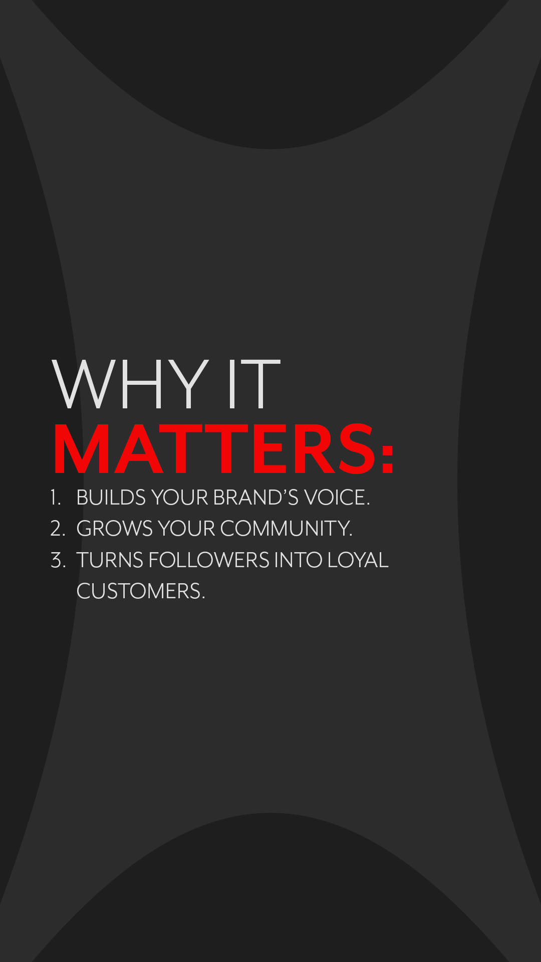 Your social media should work for you, not just fill space.